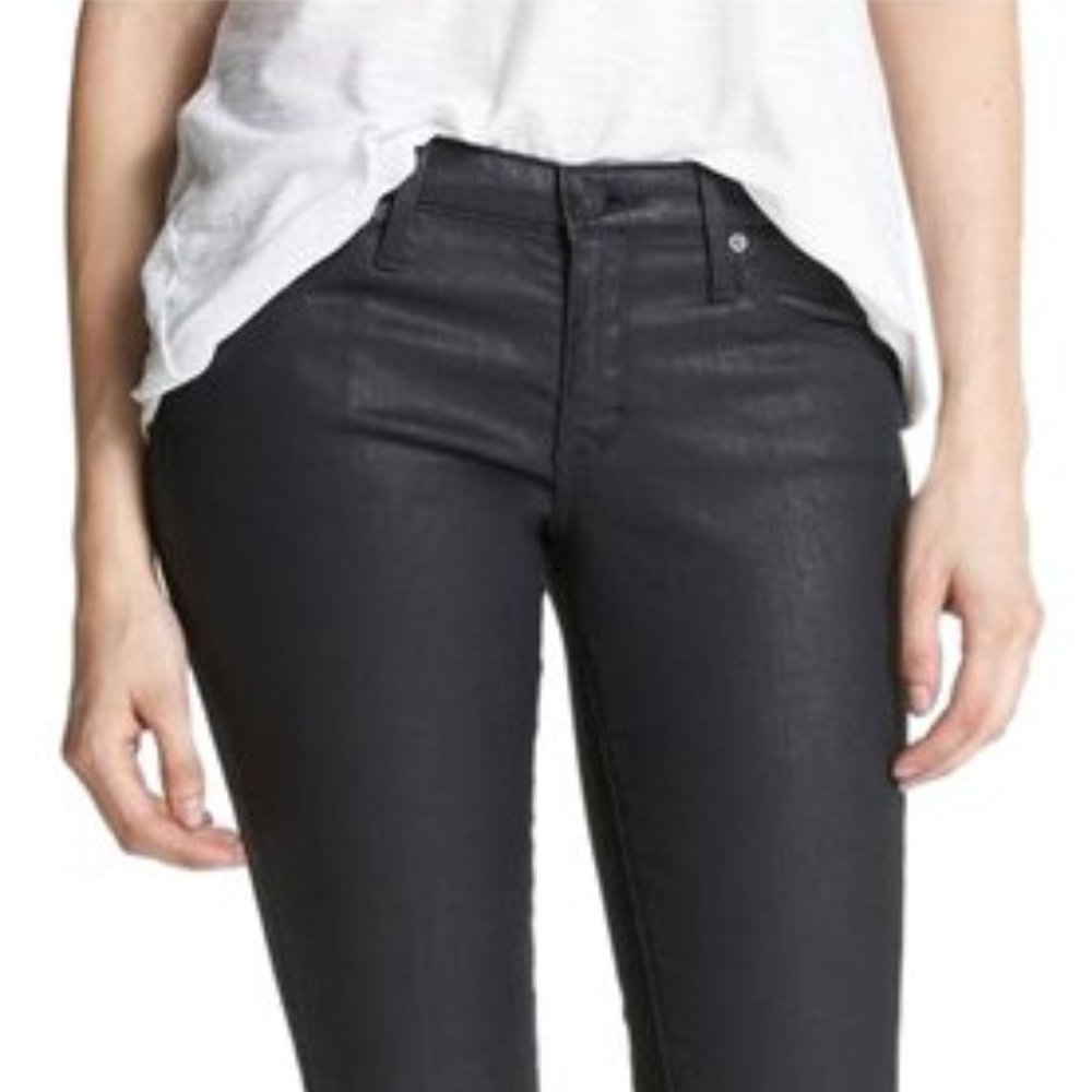 AG Coated The Legging Super Skinny Jeans 28